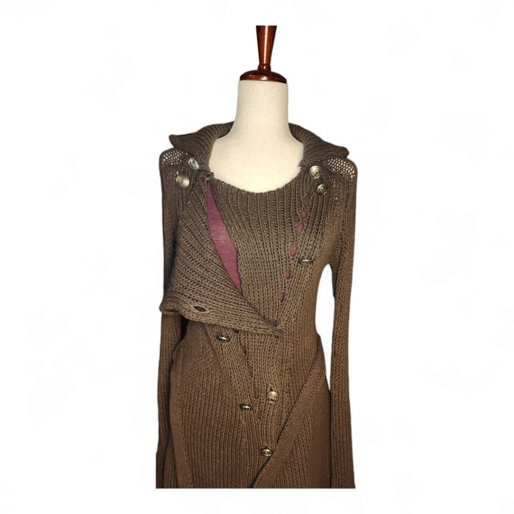 Anama long sleeve brown sweater, Size small - Picture 6 of 10